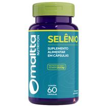 Selênio se 187% da idr alto teor apenas 1 caps ao dia 60 cápsulas - maltta nutrition Selênio se 187% da idr alto teor apenas 1 caps ao dia 60 cápsulas - maltta nutrition