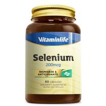 Selenium 60 capsulas - vitamin life