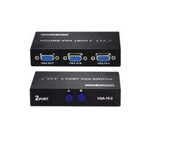 Seletor Chaveador Switch Vga 2x1 2 Entradas E 1 Saída Seletor Chaveador Switch Vga 2x1 2 Entradas E 1 Saída