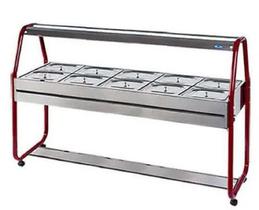 Self Service 10 Cubas Desmontado Linha Tradicional Térmico ST 10 Ibet