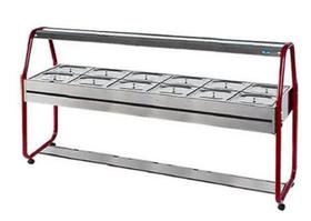 Self Service 12 Cubas Desmontado Linha Tradicional Térmico ST 12 Ibet Self Service 12 Cubas Desmontado Linha Tradicional Térmico ST 12 Ibet