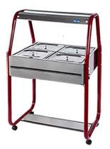 Self Service 4 Cubas Desmontado Linha Tradicional Térmico ST 04 Ibet