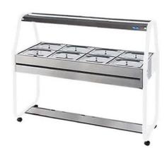 Self Service 8 Cubas Desmontado Linha Tradicional Frio Salada SS 08 Ibet