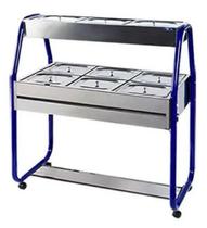 Self Service Duplo 06 Cubas Desmontado Linha Tradicional SD 06 Ibet Self Service Duplo 06 Cubas Desmontado Linha Tradicional SD 06 Ibet