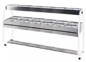 Self Service Duplo 12 Cubas Desmontado Linha Tradicional SD 12 Ibet Self Service Duplo 12 Cubas Desmontado Linha Tradicional SD 12 Ibet