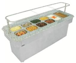 Self Service Refrigerado Centro Fritomaq 5 Cubas Granito