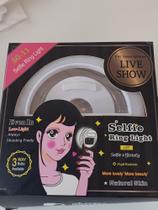Selfie ring light branco Selfie ring light branco
