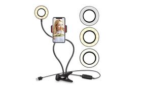 Selfie Ring Light Com Sup Para Celular Com Luz De Ubeesize Selfie Ring Light Com Sup Para Celular Com Luz De Ubeesize
