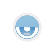 Selfie Ring Light Led Celular Clipe 3 Níveis Universal Azul Selfie Ring Light Led Celular Clipe 3 Níveis Universal Azul