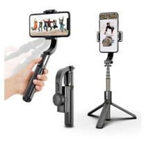 Selfie Stick Bluetooth Tripé Celular Anti-vibração (Blac - generic