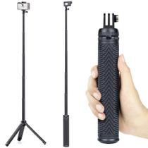 Selfie Stick GEPULY à prova d'água de 86 cm com tripé para GoPro e telefone Selfie Stick GEPULY à prova d'água de 86 cm com tripé para GoPro e telefone