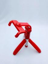 Selfie Stick Tripé Bluetoo De Selfie C/disparo Fotos Vermelh