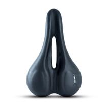 Selim Banco Bike 270x170mm Unissex Vazado Bike Mtb Speed Macio Gel Promend