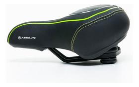 Selim Banco Bike Spinning Treino Vazado 200/260mm Absolute Cor Verde Selim Banco Bike Spinning Treino Vazado 200/260mm Absolute Cor Verde