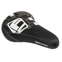Selim Banco Giosbr Gl-1300 Freeride Bmx Preto e Branco