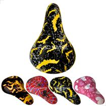 Selim Bicicleta Infantil Bike Aro 12 À 20 Cartoon Desenho Estampas