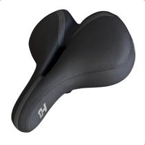 Selim Bike 2 Molas High One Airflow System Comfort C/ Elastômero Cinza Banco Confortável Macio MTB Urbana Selim Bike 2 Molas High One Airflow System Comfort C/ Elastômero Cinza Banco Confortável Macio MTB Urbana