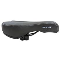 Selim Bike Banco Mtb Vazado Conforte Com Carrinho Preto