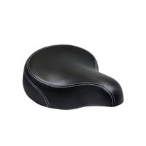 Selim Bike Beach Comfort Buzzer Preto 270x210mm Banco Confortável Largo Macio para Bicicleta Passeio