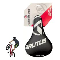 Selim Bike Grau BMX Dirt Freeride Absolute Brutus 218x147mm Selim Bike Grau BMX Dirt Freeride Absolute Brutus 218x147mm