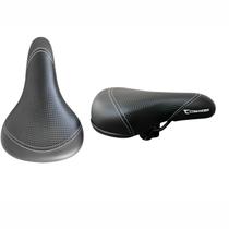 Selim BMX Cross Pro com Carrinho Preto Comander Selim BMX Cross Pro com Carrinho Preto Comander