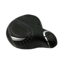 Selim com Molas de Amortecimento Barra Circular Bike Anatômico Preto