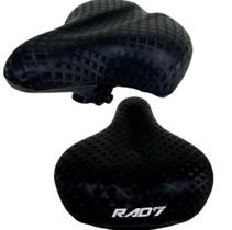 Selim Confortável Largo Holográfico 2 Molas c/ Elastômero