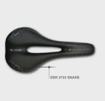 Selim DDK MTB Vazado Snake 140mm - Preto