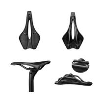 Selim De Bicicleta De Fibra De Carbono Com Nariz Curto 245x139mm, Base De Nylon, Textura UD Oca,