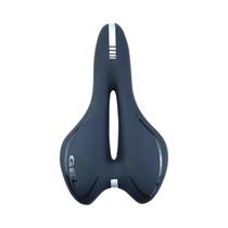 Selim De Bicicleta Em Gel Para Homens E Mulheres, Confortável, À Prova De Choque, Em Couro PU E