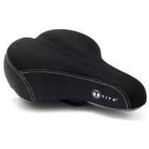 Selim de Bicicleta Pro Tito Neoprene Elastomero 2 Molas
