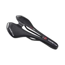 Selim de Bicicleta Ultraleve de Couro e Fibra de Carbono - MTB e Estrada