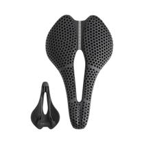 Selim De Bicicleta Ultraleve E Respirável RACEWORK Impresso Em 3D, Nariz Curto 250x150mm Para