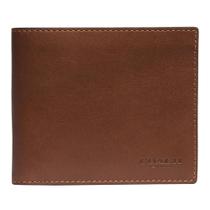 Selim esportivo de couro de novilho Wallet Coach Slim Bifold