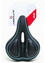 Selim Gel Bicicleta Mtb Grande 260/200mm Elastômero Unissex Absolute
