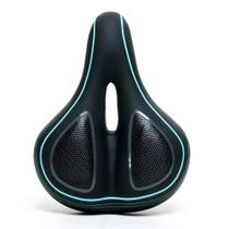 Selim Gel Ciclismo Mtb Largo 260/200mm Elastômero Unissex Absolute