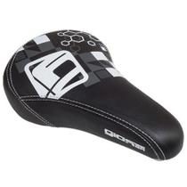 Selim Gios Bmx Sela Bike Bicicleta Preto / Branco