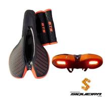 Selim mtb c/ vista e manopla -gts laranja Selim mtb c/ vista e manopla -gts laranja