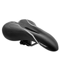 Selim MTB Vado Gel 268x174mm - Preto/Cinza Selim MTB Vado Gel 268x174mm - Preto/Cinza