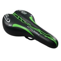 Selim Para Bicicleta Saddle Polo Mtb Light Banco Para Bike Verde Selim Para Bicicleta Saddle Polo Mtb Light Banco Para Bike Verde