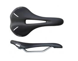 Selim Pro (shimano) Turnix trilho Cromo 152mm Preto