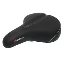 Selim VELO CLVE-8218 Confort Molas Preto vermelho 275x190mm