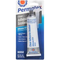 Sellador Adhesivo Permatex 80050 Silicona RTV Transparente 90 mL
