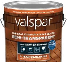 Sellador Valspar Semi-transparente para Exterior 1 Galón Sellador Valspar Semi-transparente para Exterior 1 Galón