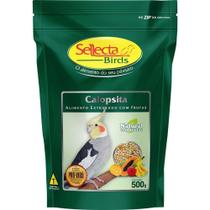Sellecta Ração Extrusada Calopsita Natural com Frutas 500g - Sellecta Rovani