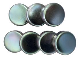 Selo Água Bloco Motor Gm 34,4mm 7un. Prateado