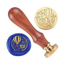 Selo De Cera Removível Retro De 25mm Com Tema De Corvo Da Floresta, Lua, Estrela E Árvore Para