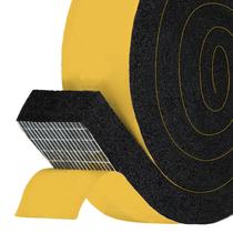 Selo de janela de ar condicionado com fita de espuma, 2 x 2,54 cm de espessura, preto Selo de janela de ar condicionado com fita de espuma, 2 x 2,54 cm de espessura, preto