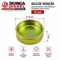 Selo de Vedação Bloco do Motor/Caixa Reduzida Diferencial Ford 230/240 VIPES 18mm