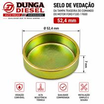 Selo de Vedação da Tampa Traseira do Comando do Motor Ford F100 F600 VIPES 52,4mm